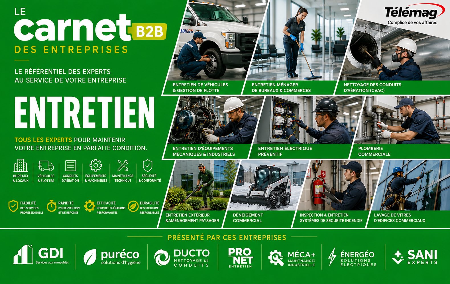 Carnet B2B — Entretien